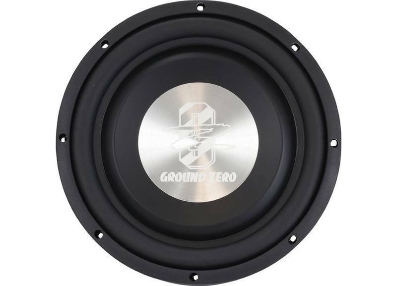 GROUND ZERO GZTW 12F Extraflach Flat Subwoofer 2 x 2 Ohm AutoBass KFZ